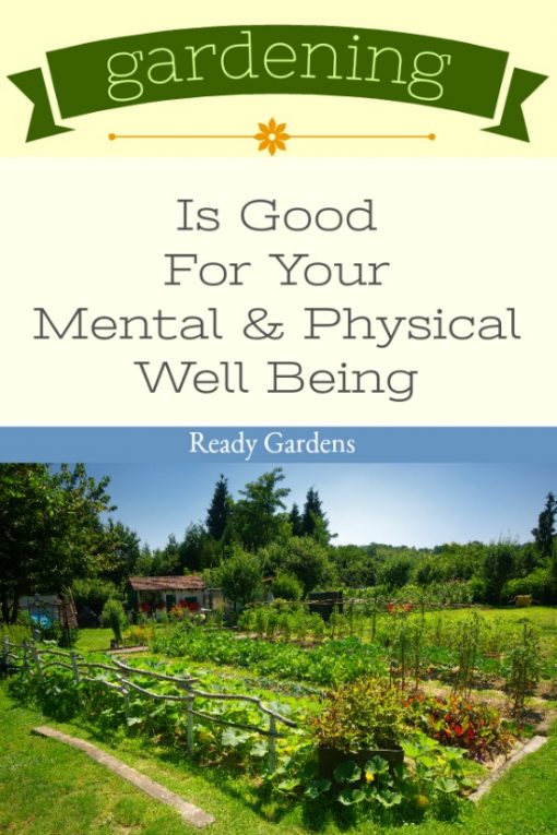 Gardening Is Good For Your Mental & Physical Well Being | Ready Gardens ...